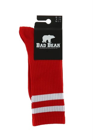 BAD BEARÇorapBad Bear BENCH TALL Unisex Çorap 18.01.02.030-Red