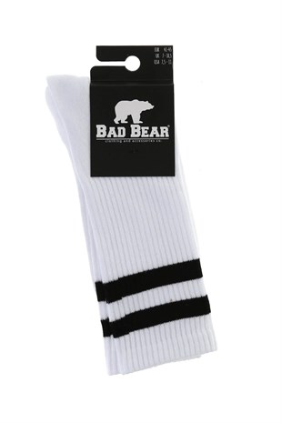 BAD BEARÇorapBad Bear BENCH TALL Unisex Çorap 18.01.02.030-WHITE